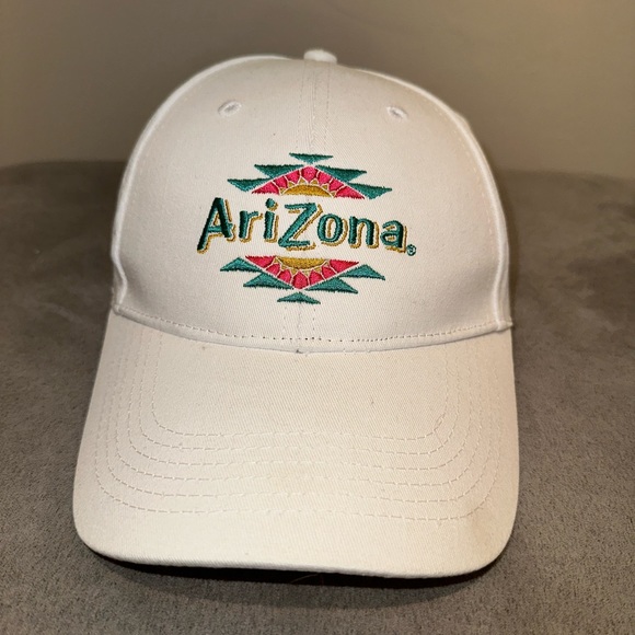 White Arizona Iced Tea / Arizona Beverages Hat - Picture 1 of 4